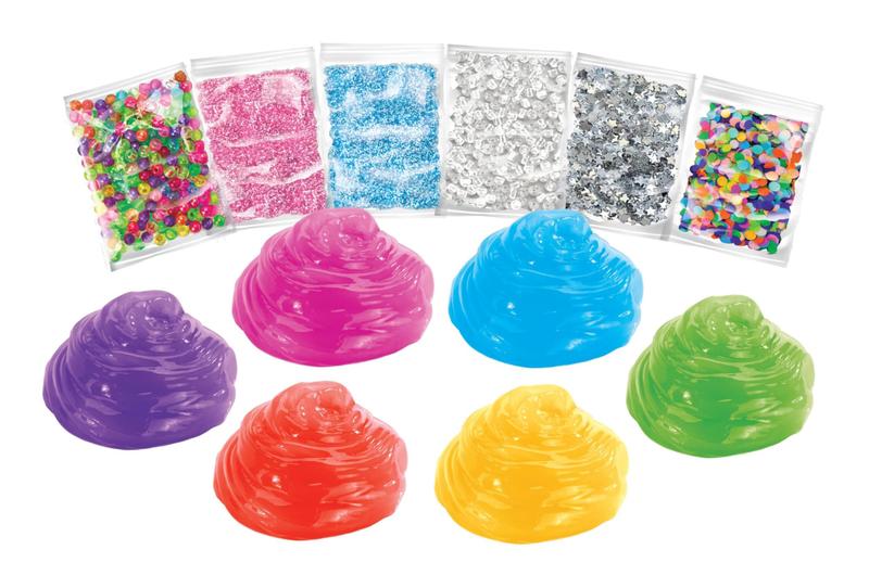 Slimely バーニー & カッティー 各30包 Coleção Slime Cra-Z-Slimy Bold & Brite - 8 Unidades (6+ Anos